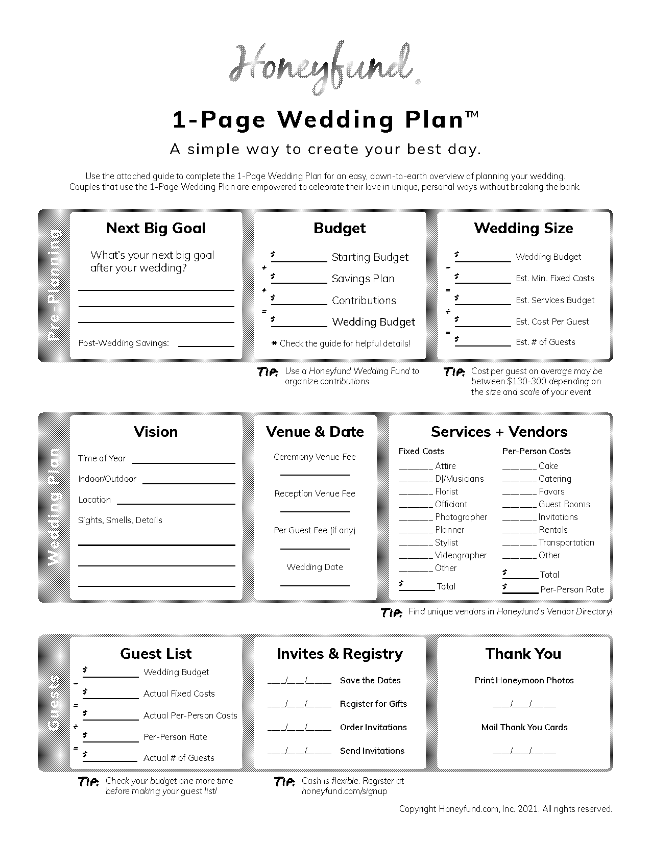 how do you write a wedding program