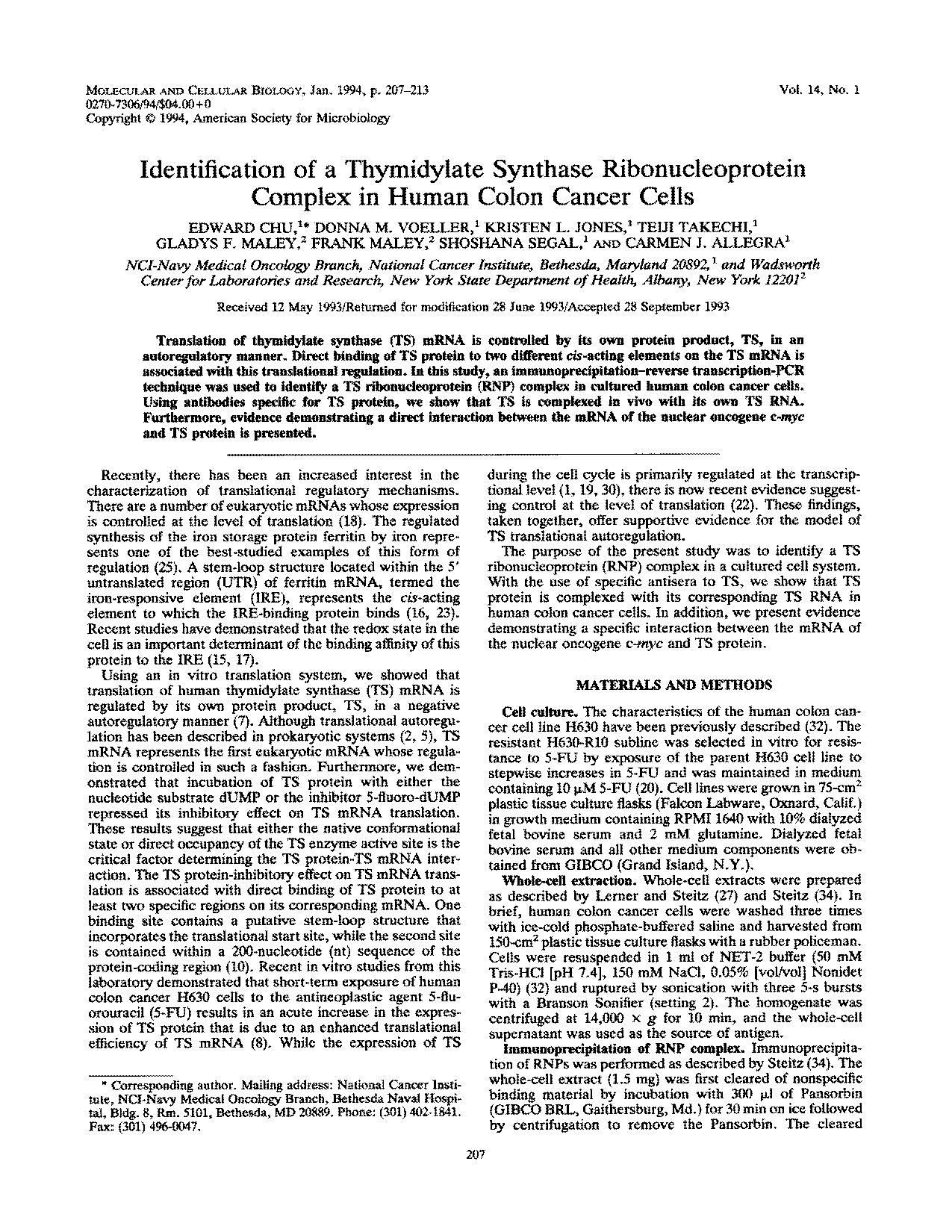 reverse transcription of eukaryotic mrna point of experiment