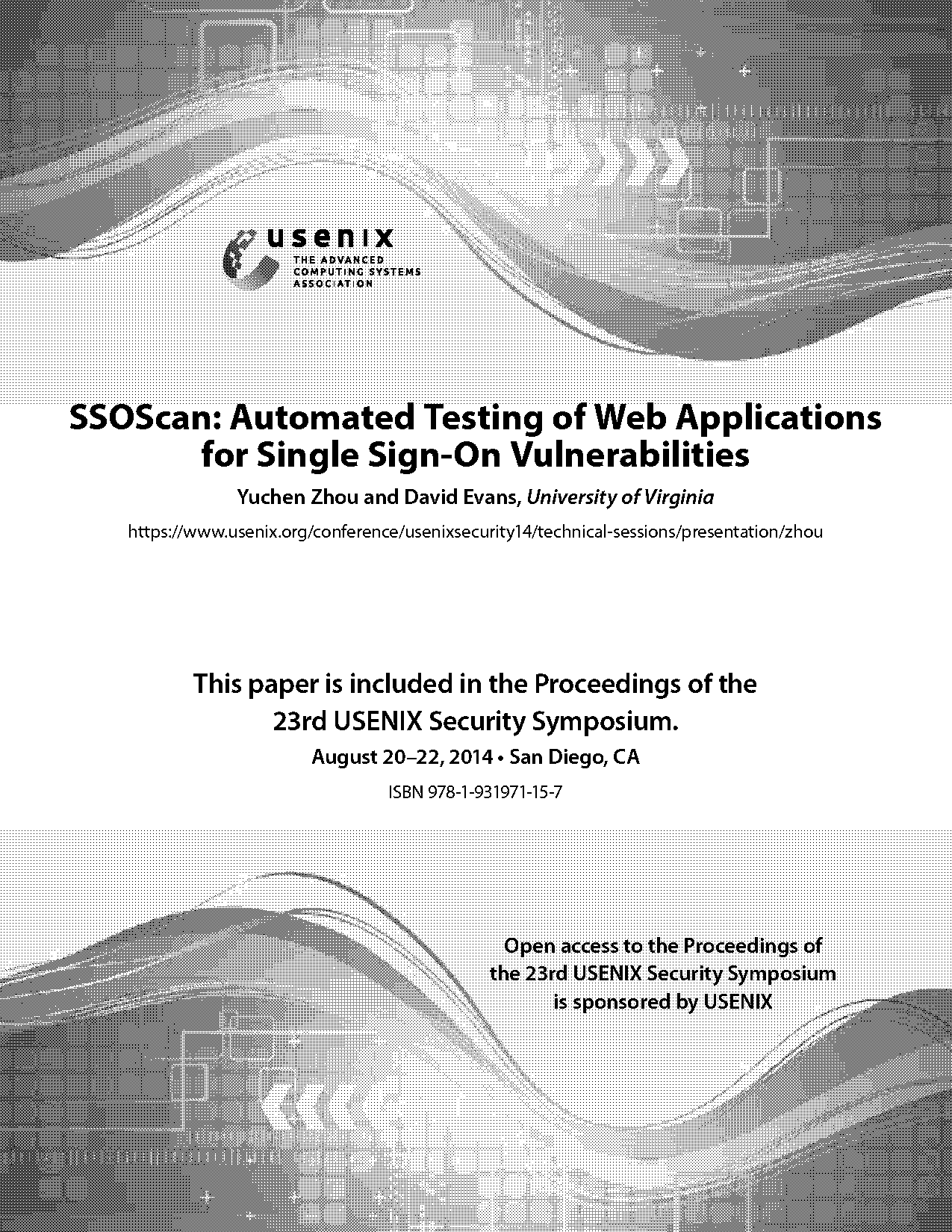 automated security testing of web applications