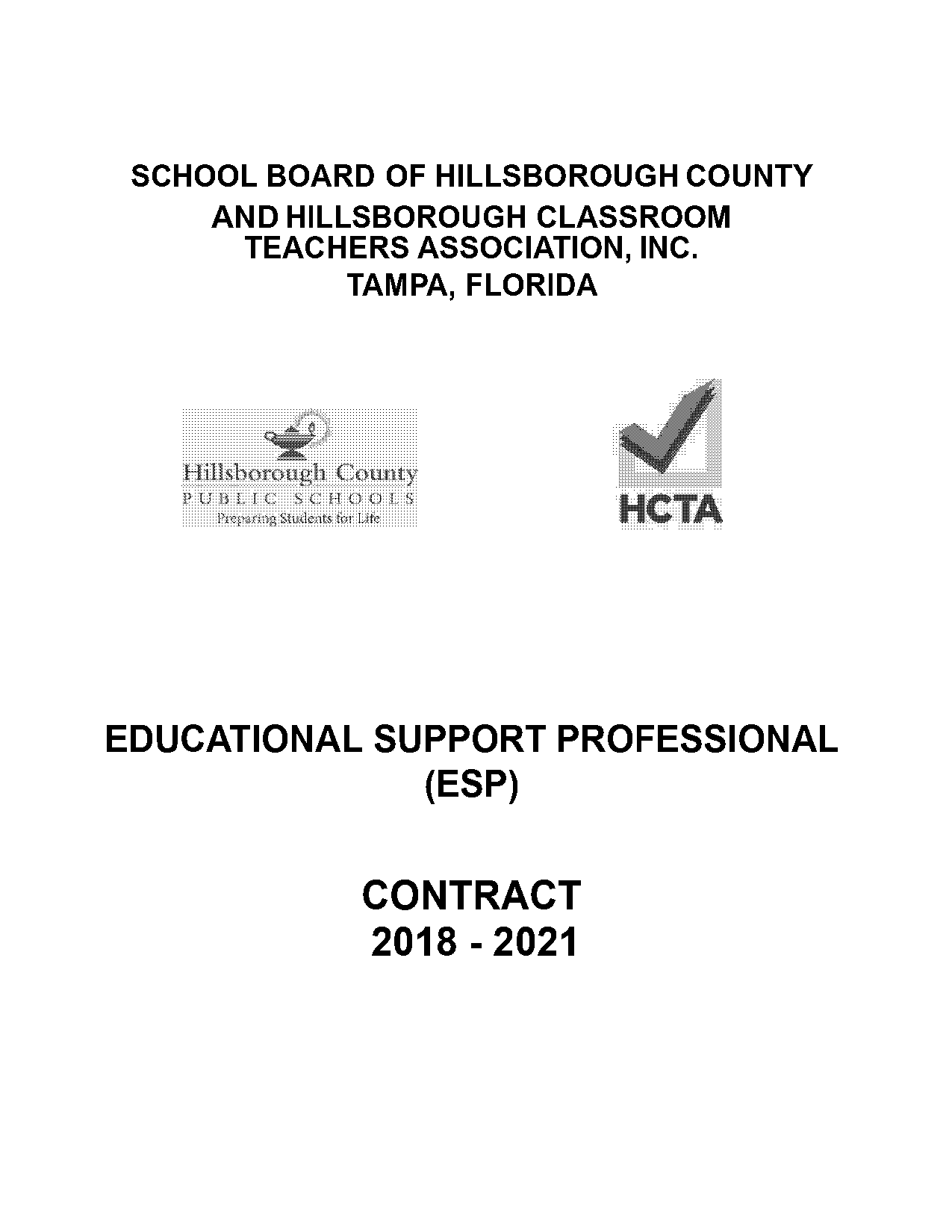 hillsborough county school contract