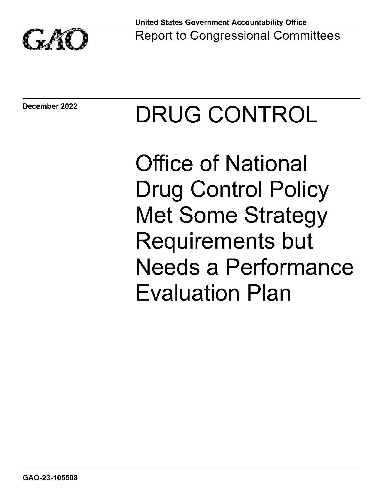 director of national drug control policy