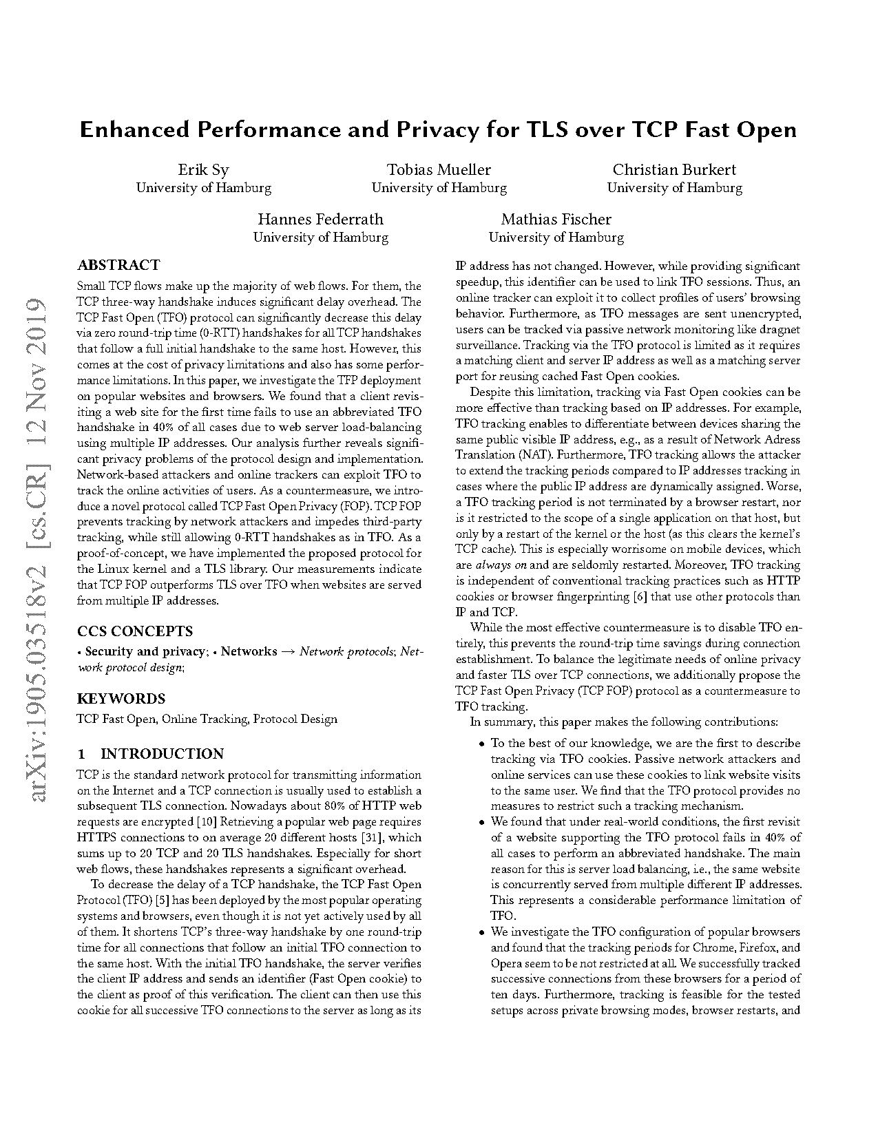 transmission control protocol tcp session initialization handshake