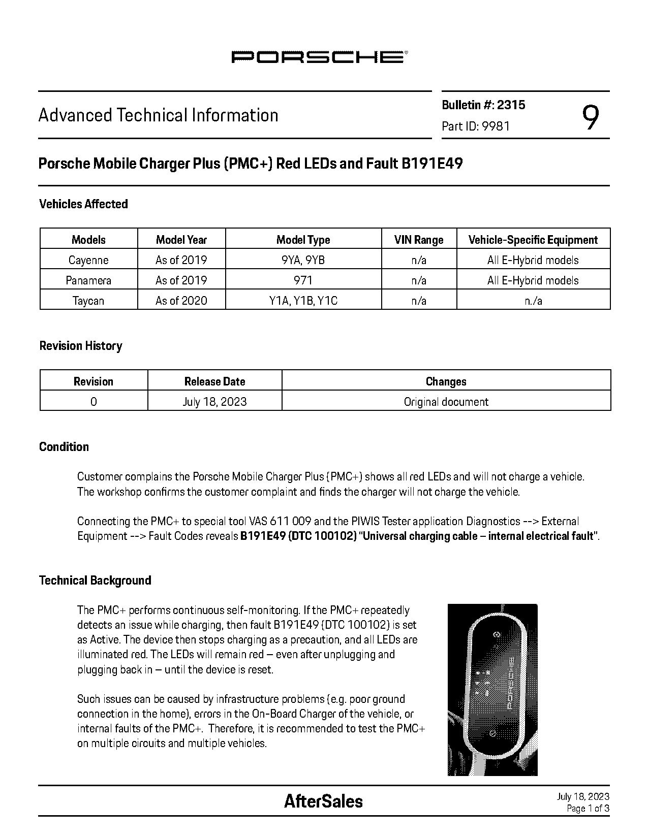 porsche panamera hybrid charger instructions