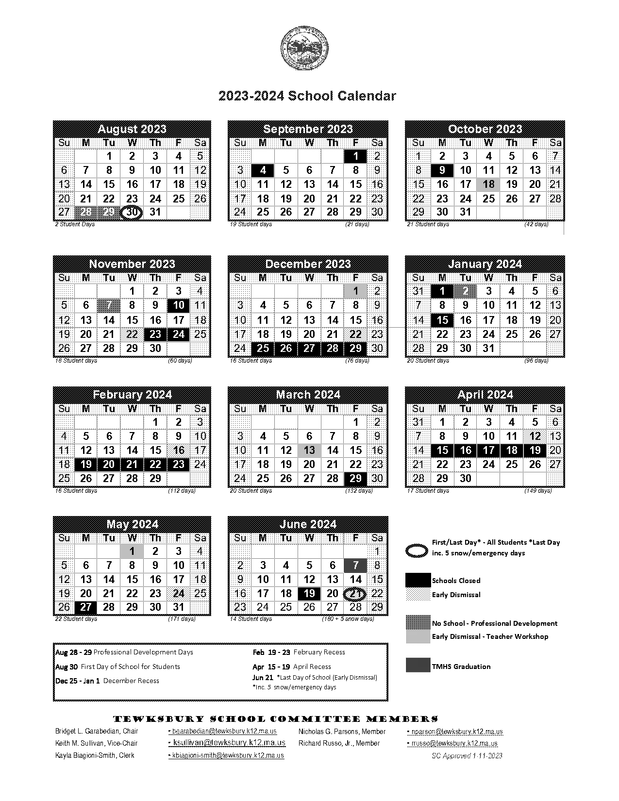 date and time table template