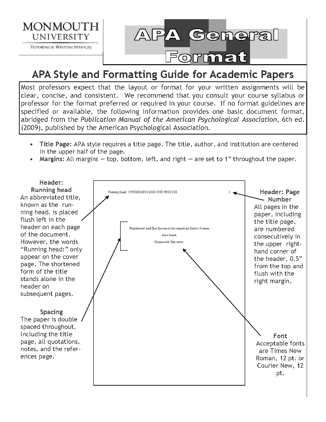 apa style abstract past or present tense