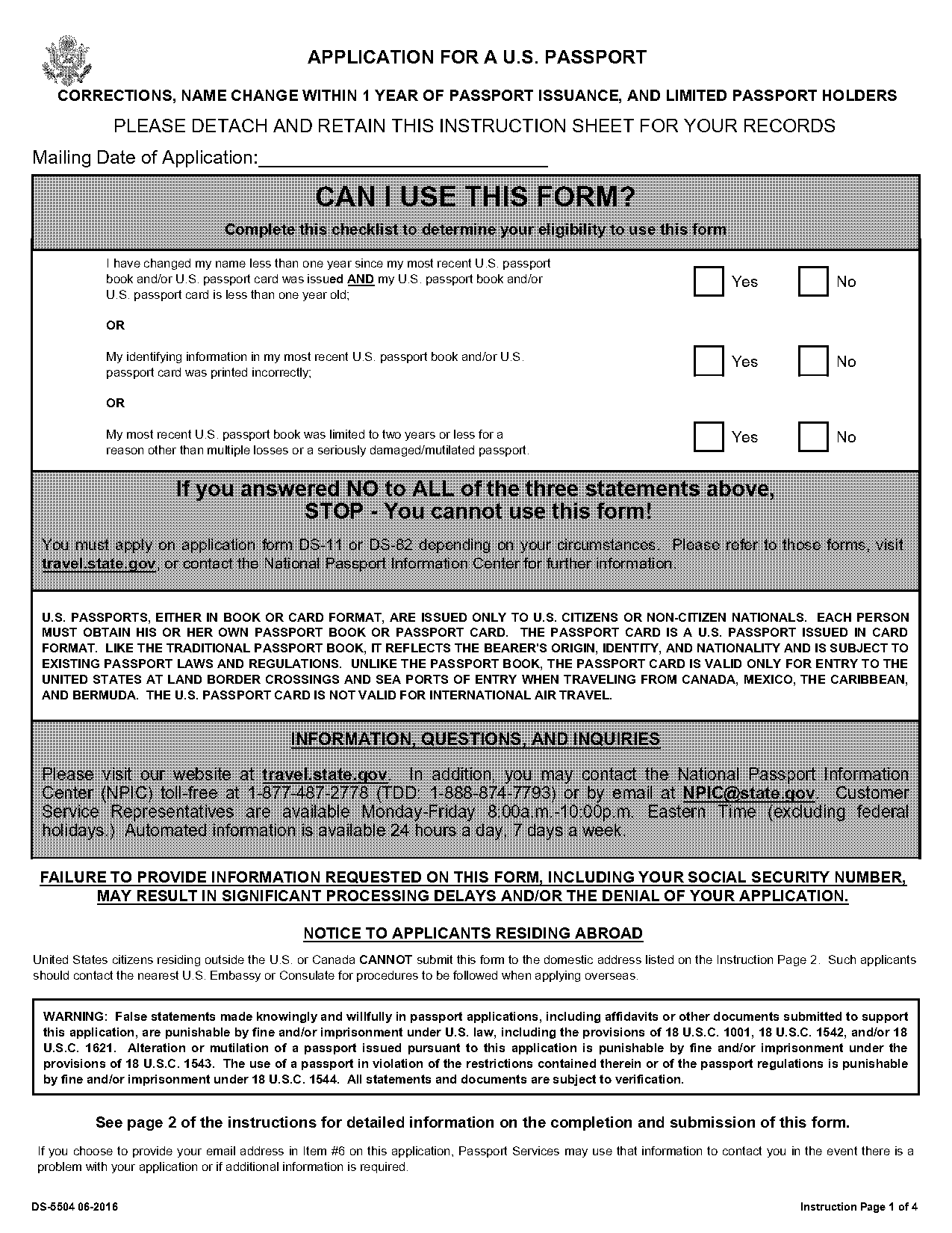 cannot check list document of canada visa