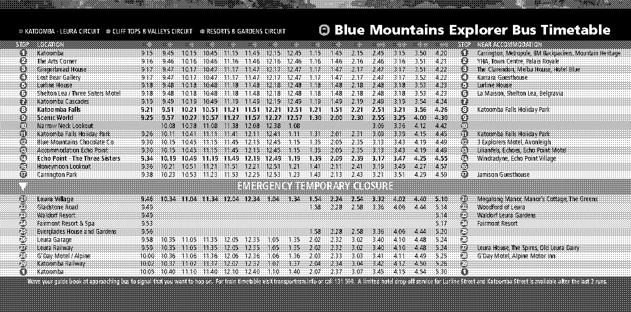 blue mountains explorer bus tickets