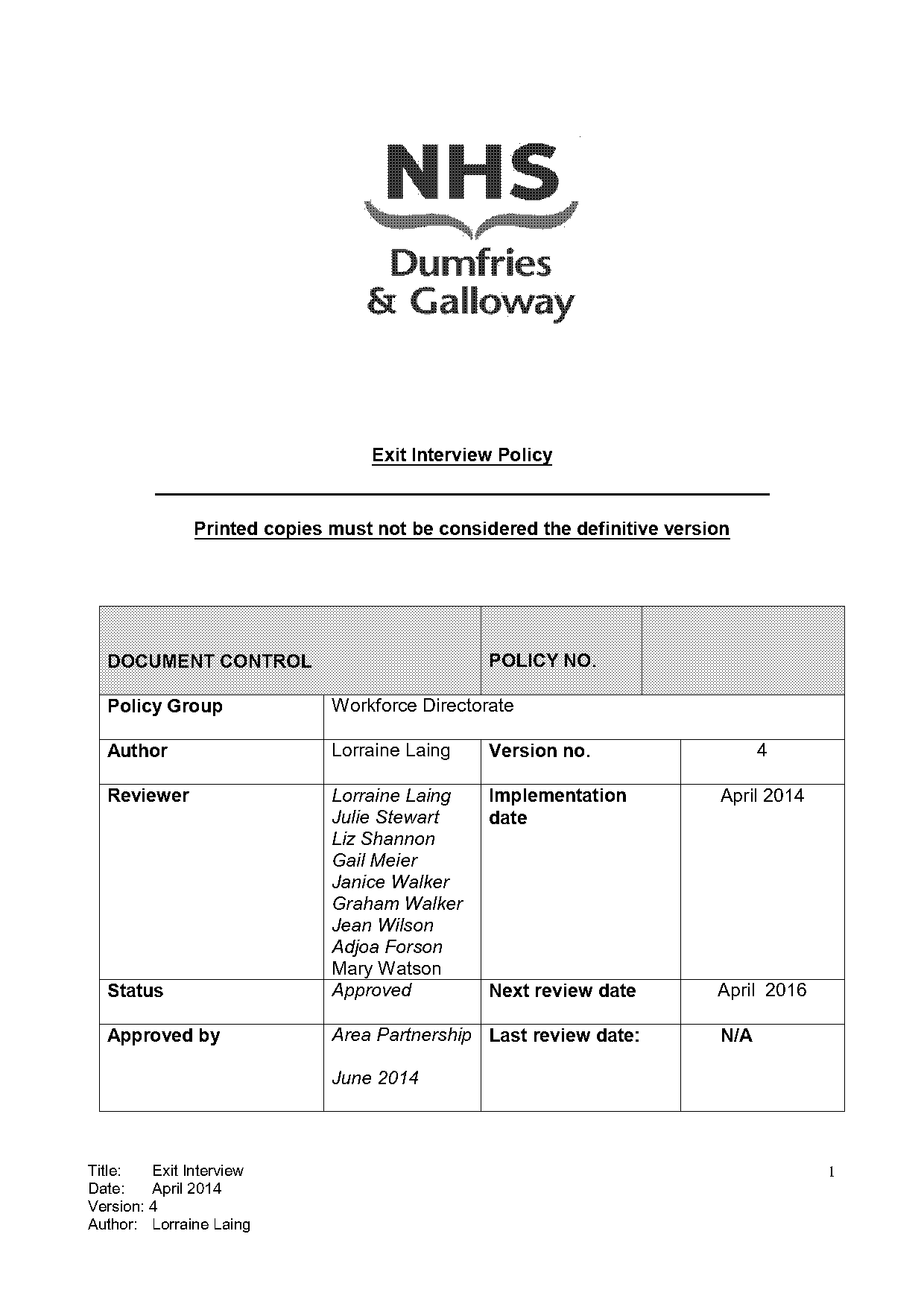 exit interview sample answers