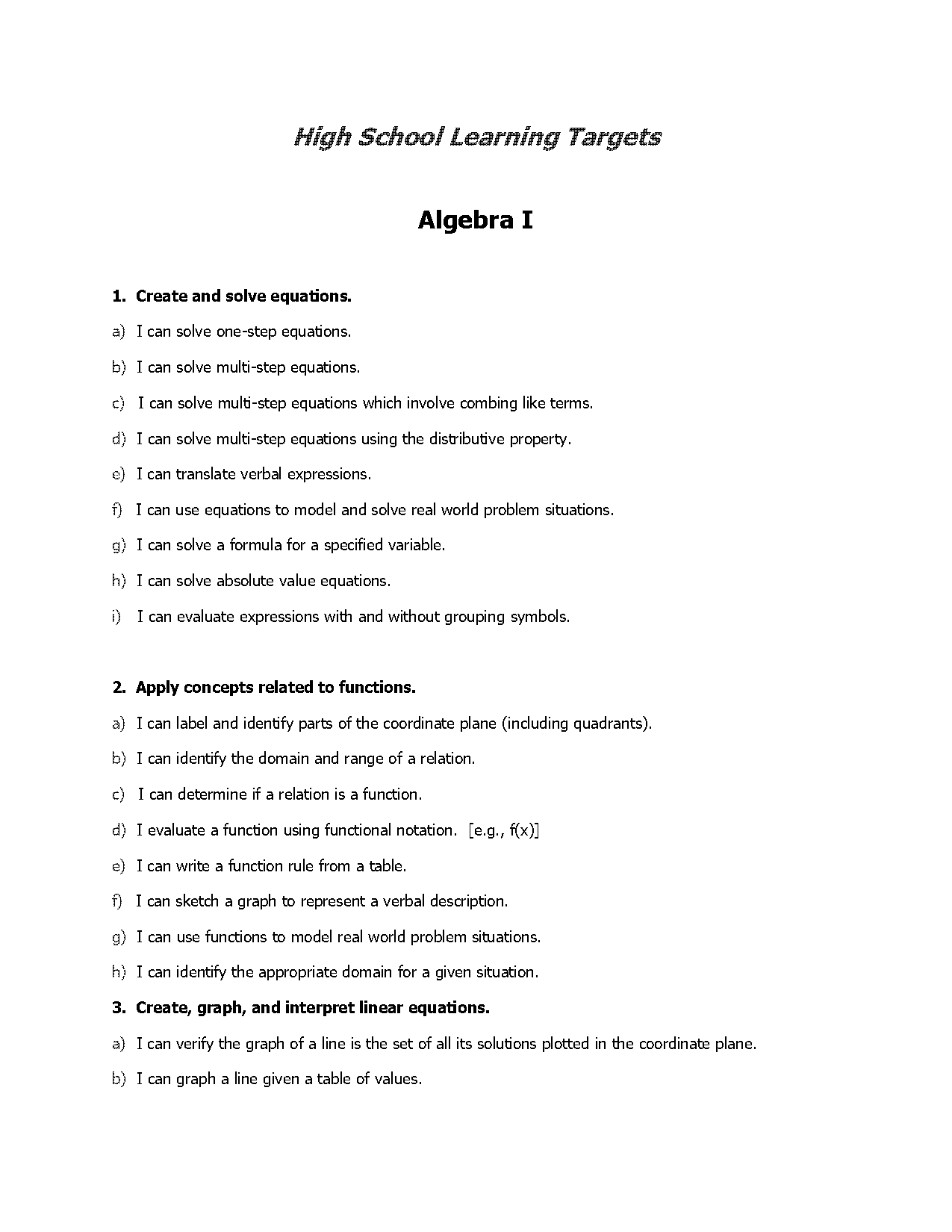 quadratic in standard form graph