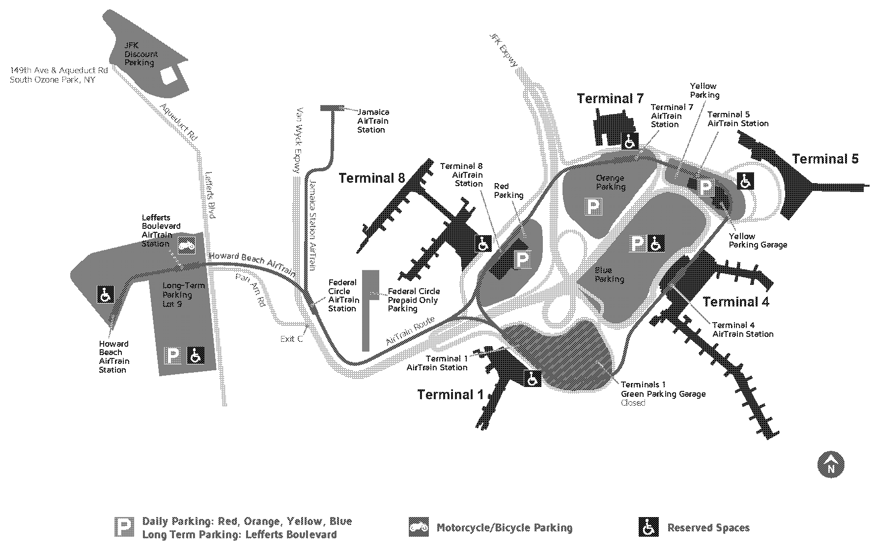 parking at jfk airport near jetblue terminal