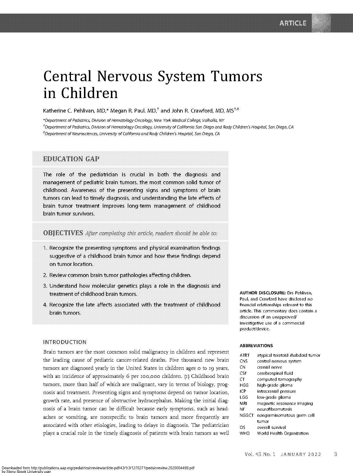 cns system examination pdf