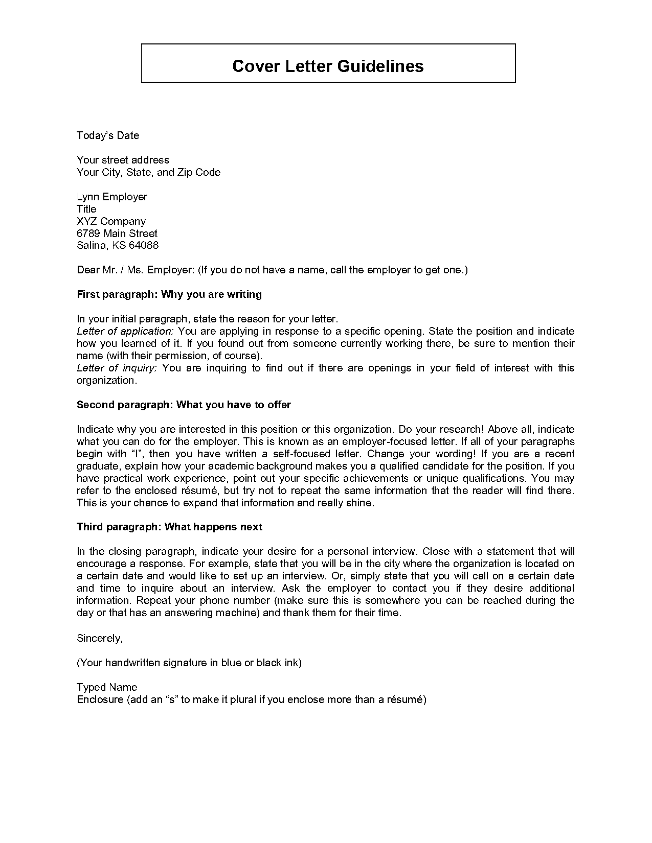 job announcement email sample