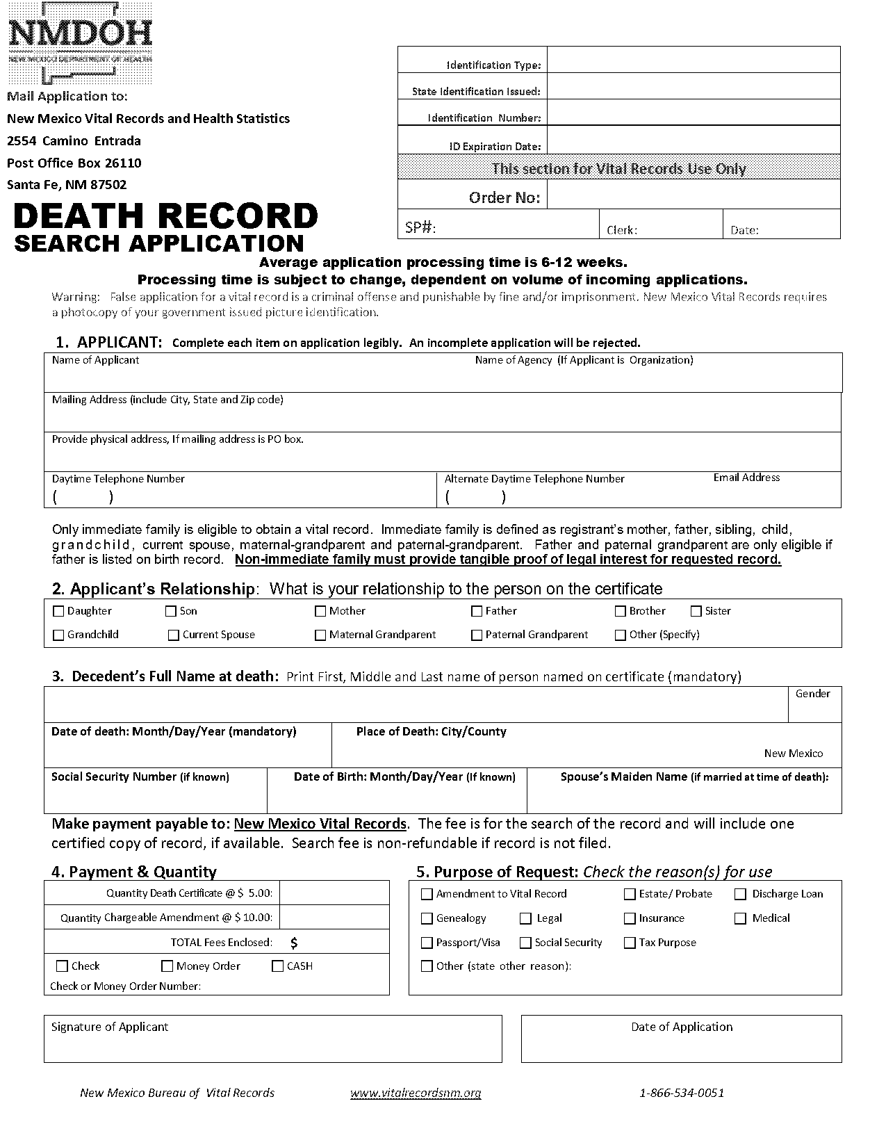 how do you look up death records