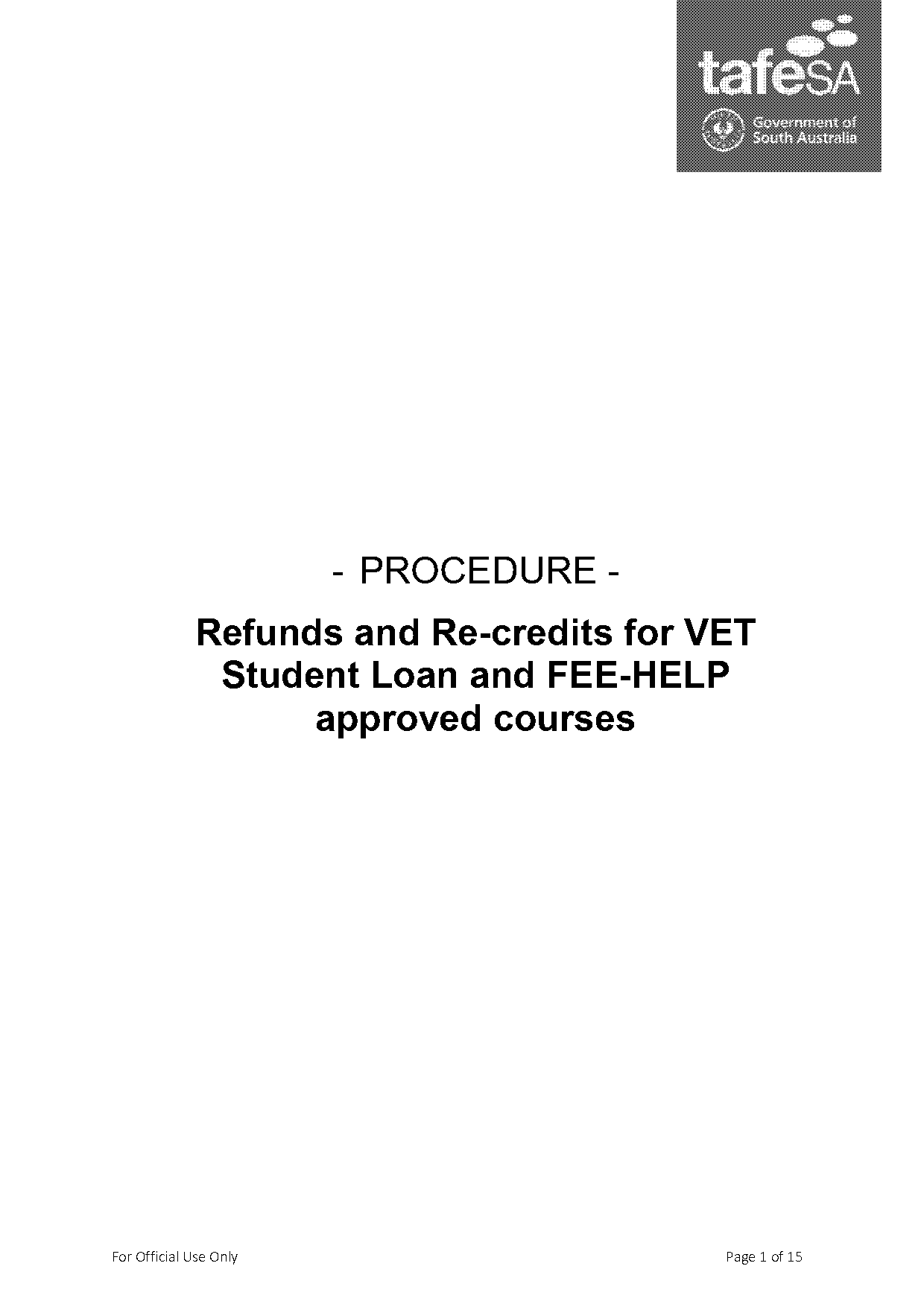 tafe vet fee help application