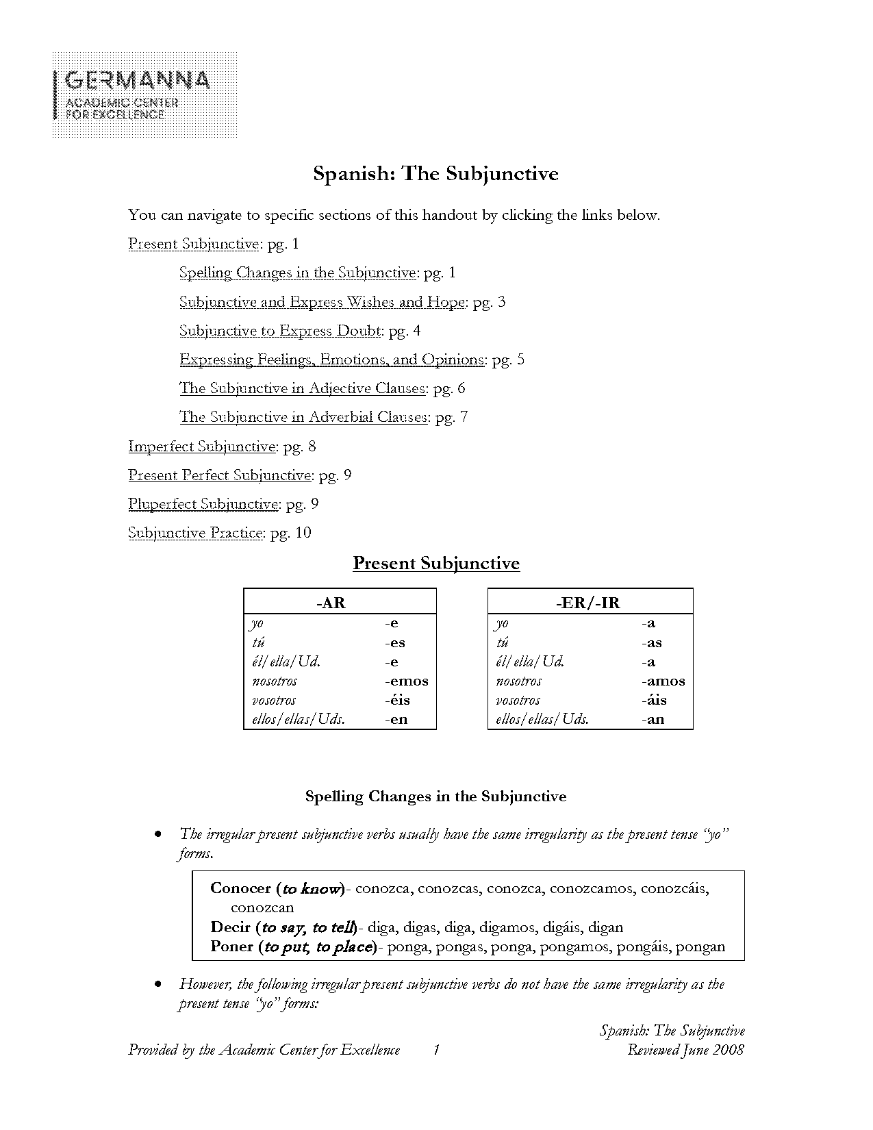 present indicative spanish poner