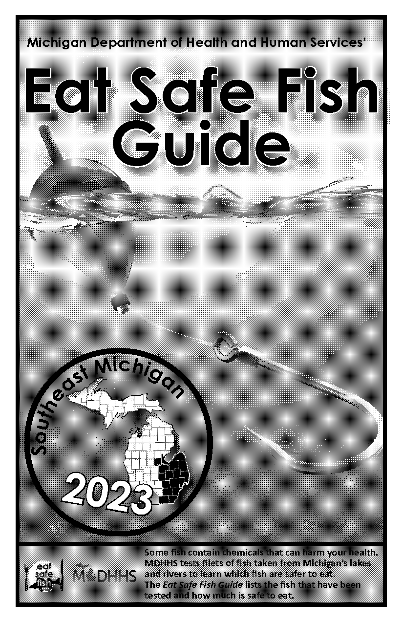 eat safe fish guide southeast michigan