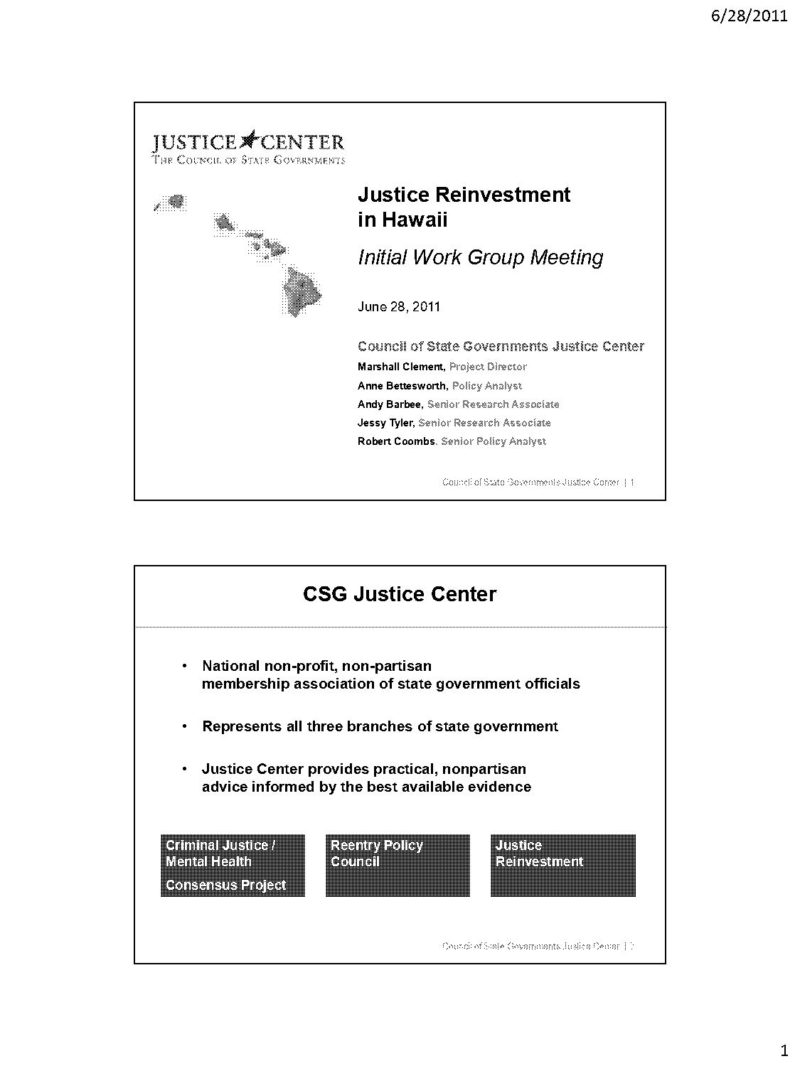 council of state governments senior policy analyst