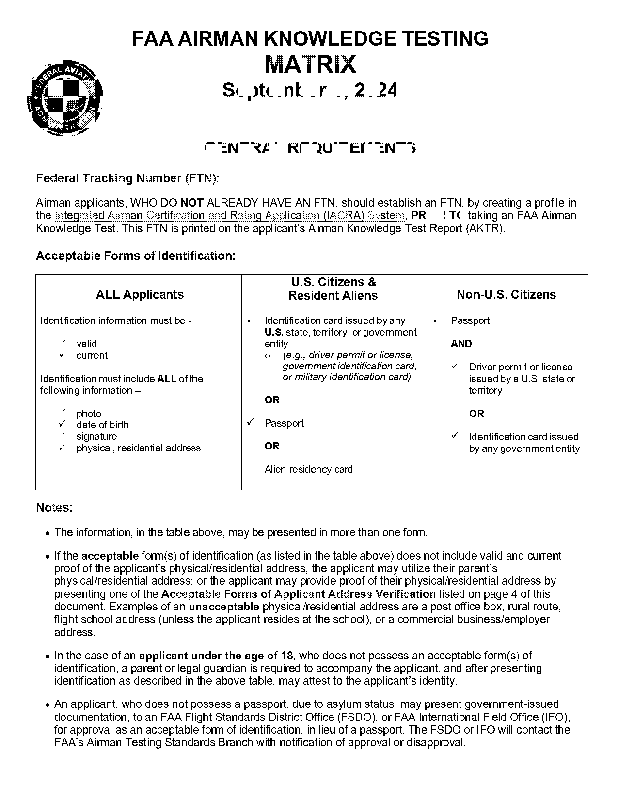 new faa atp requirements