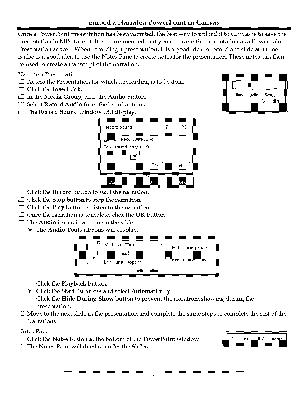 how to present ppt and see notes