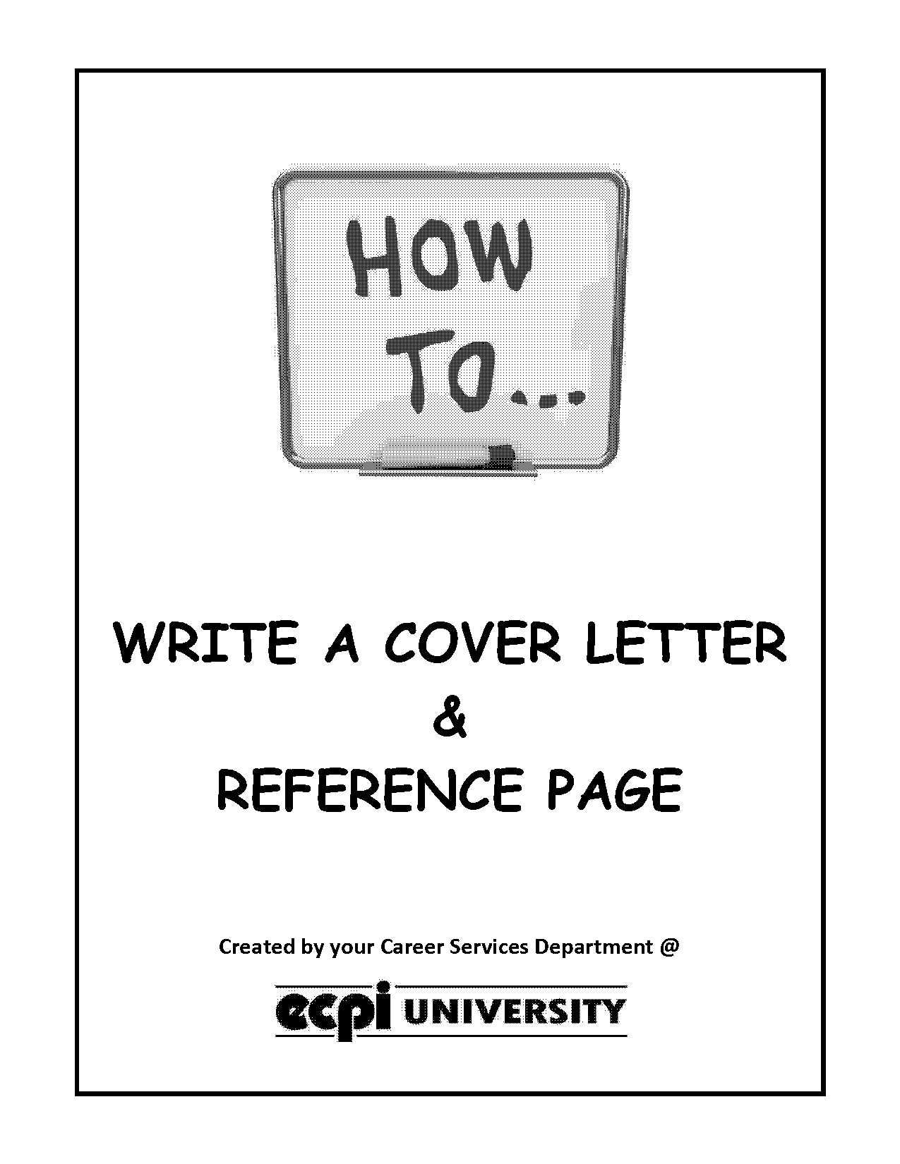 example letter of reference academic