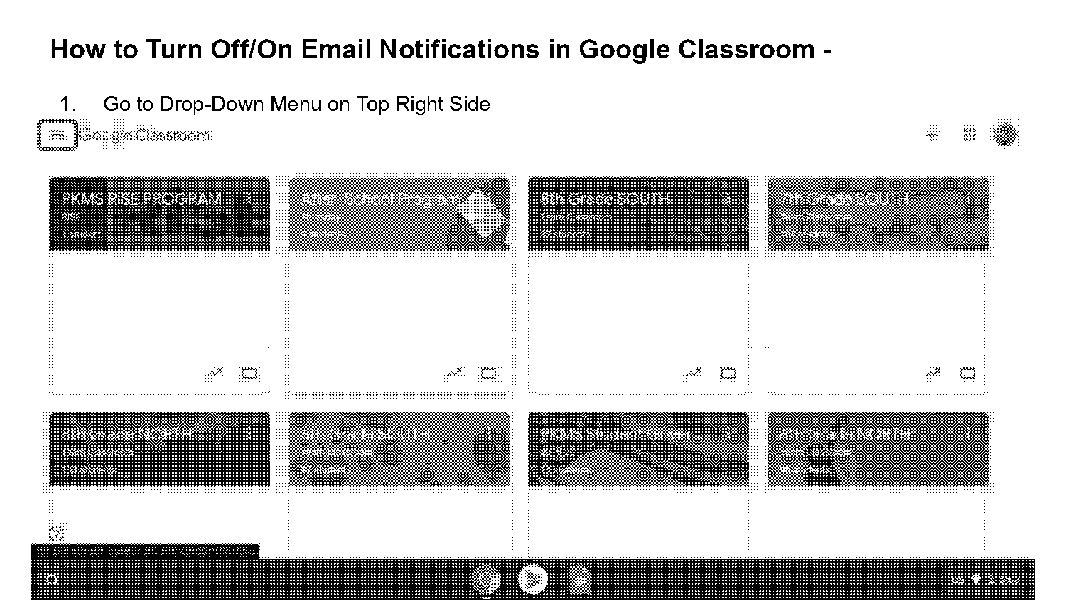 how to turn on email notification