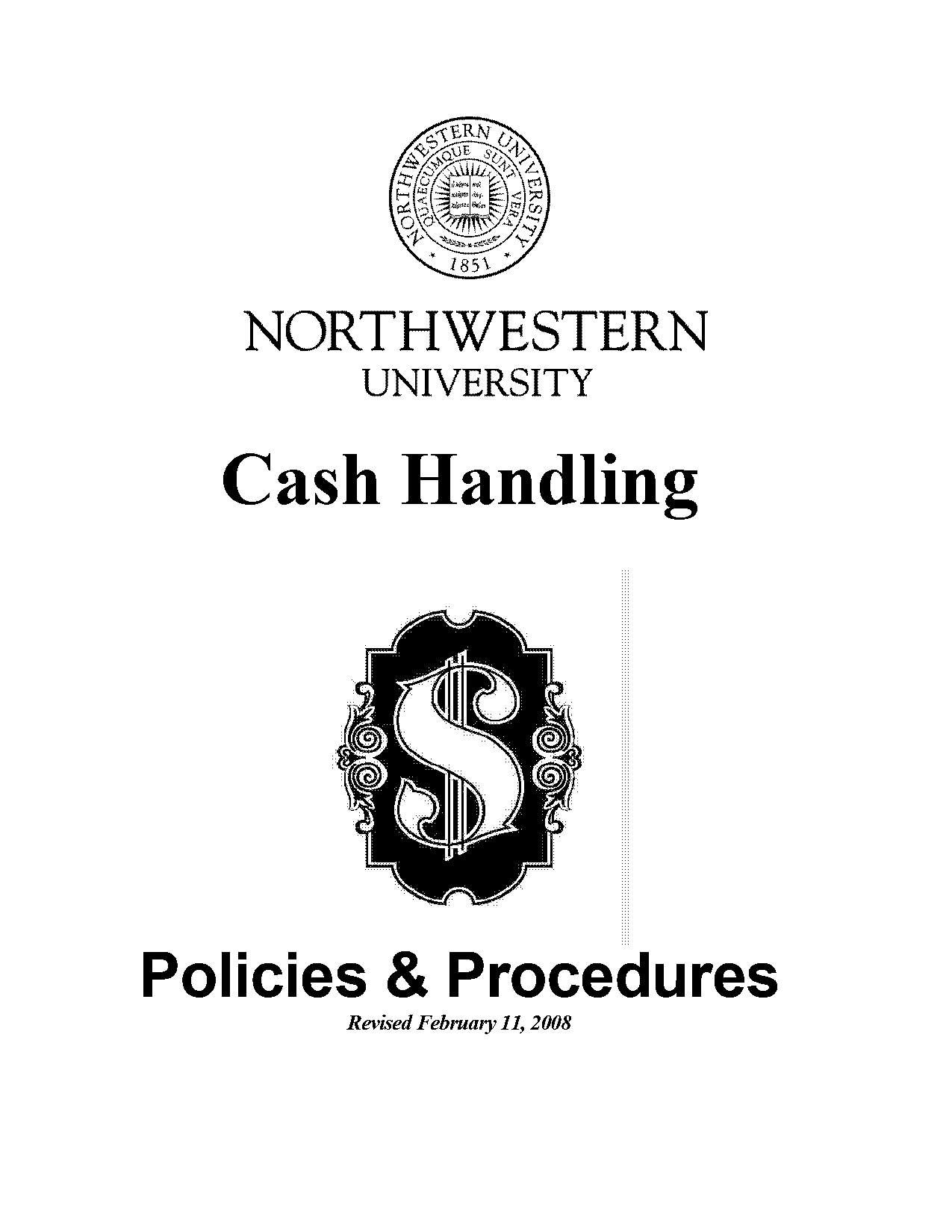 cash payment policy and procedures