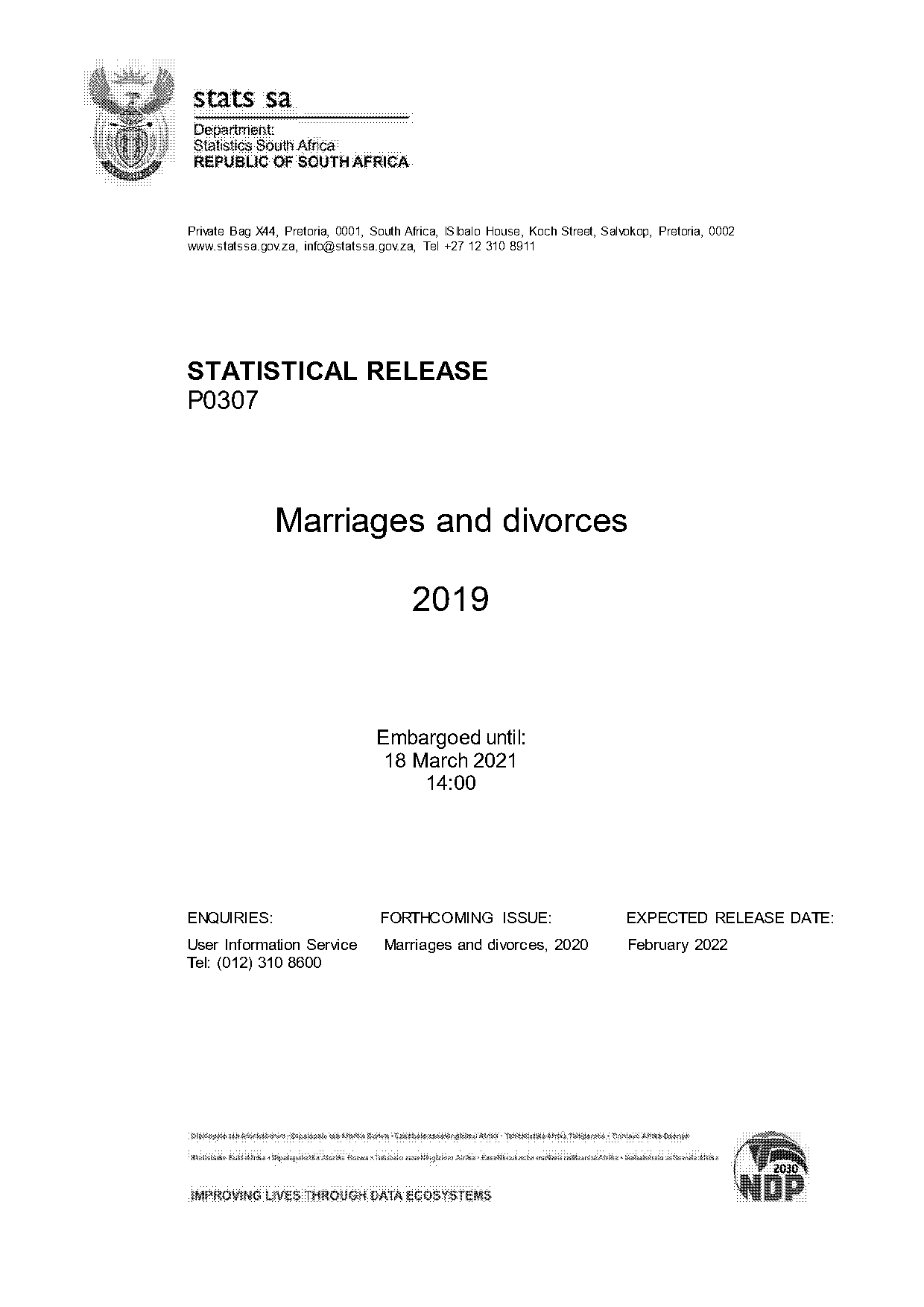 new marriage and divorce statistics released